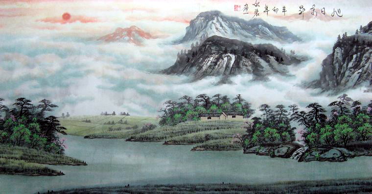 中國山水畫作品欣賞
